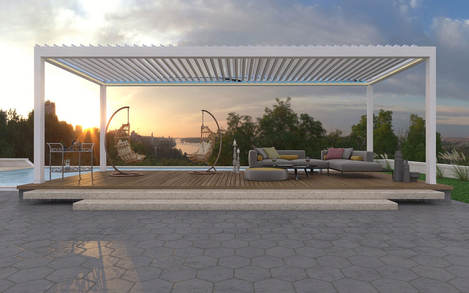 Bioclimatic Pergolas - Rising UK